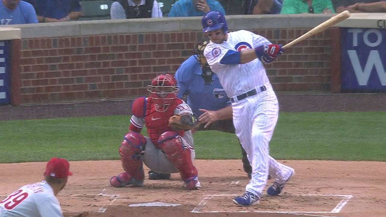 Zobrist extends hit streak to 13