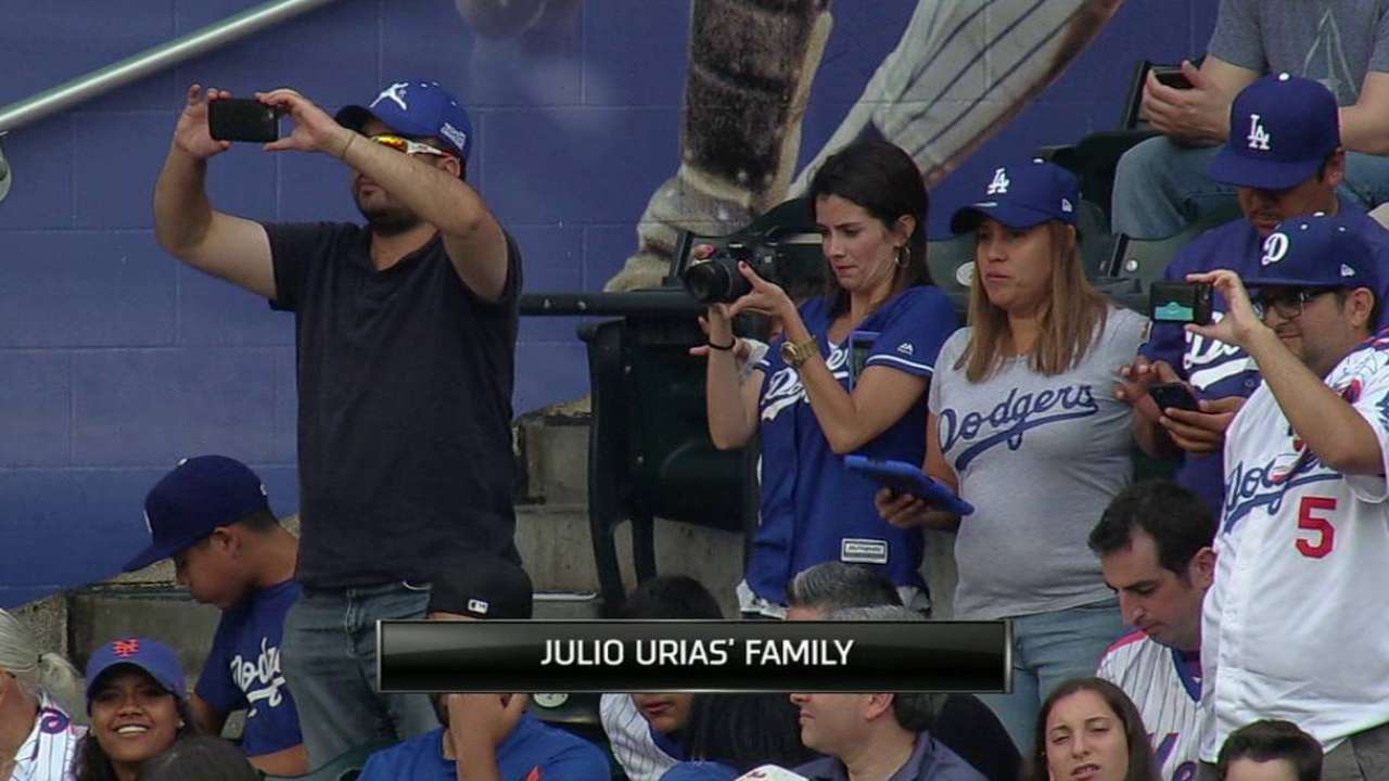 Broadcast on Urias' family