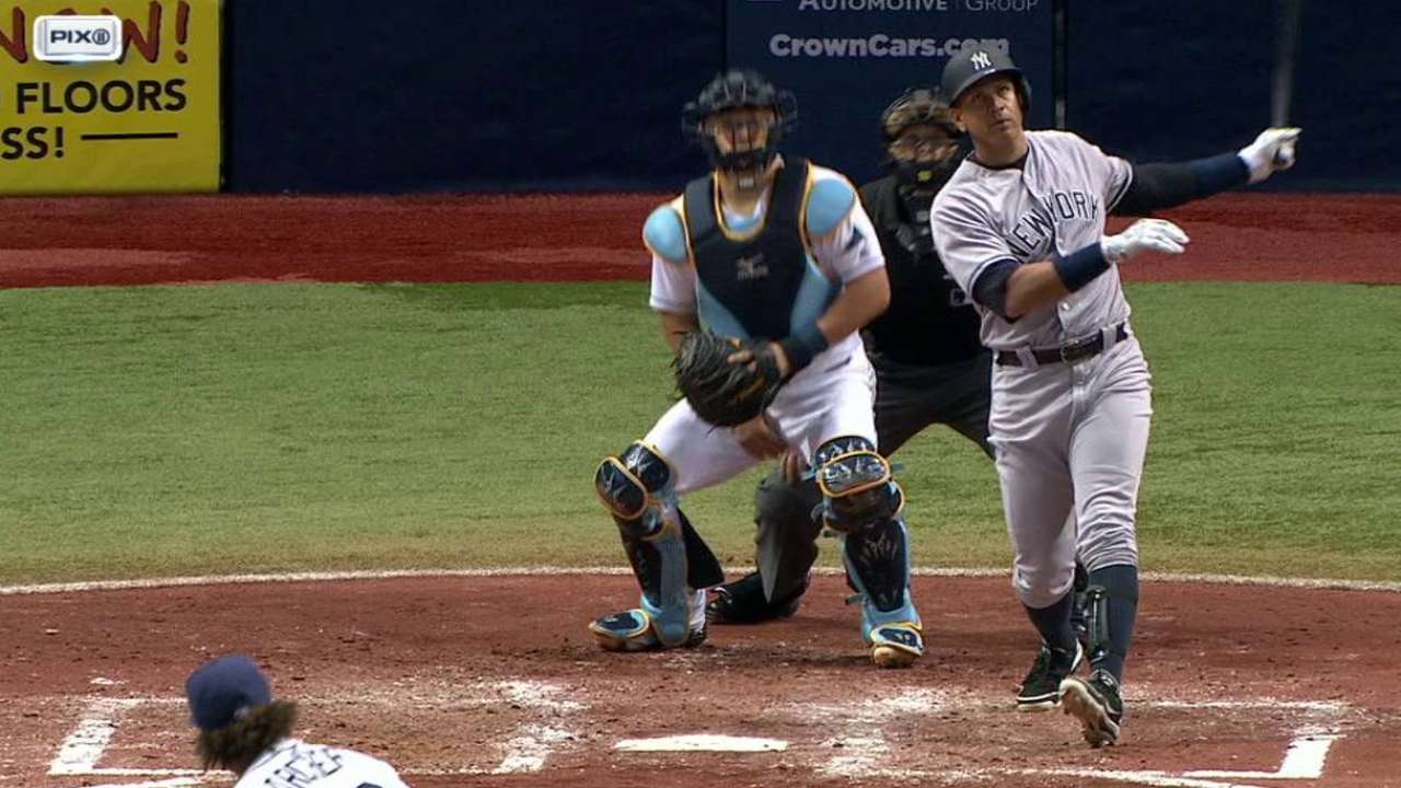 A-Rod, Tanaka comandan triunfo de Yankees en T.B.