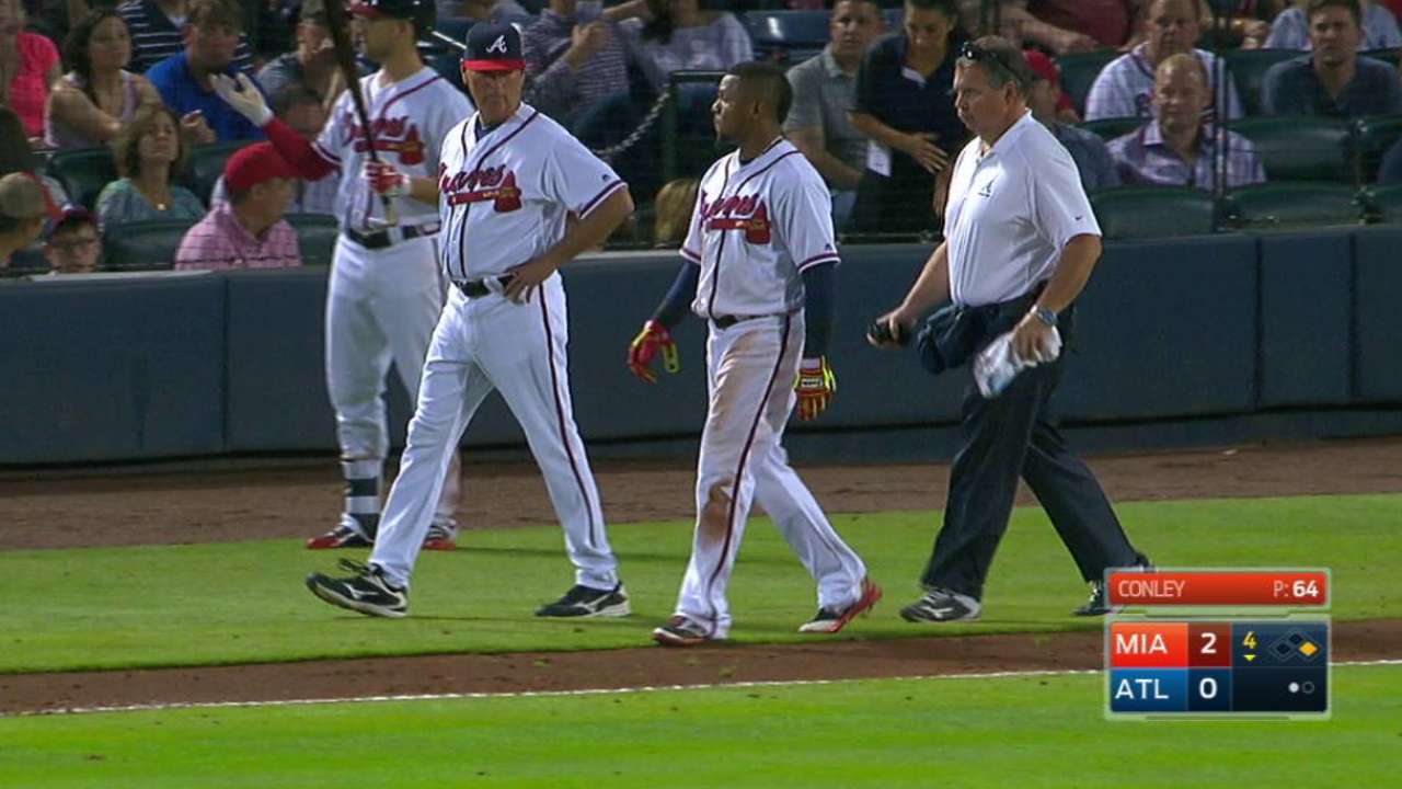 Aybar's injury