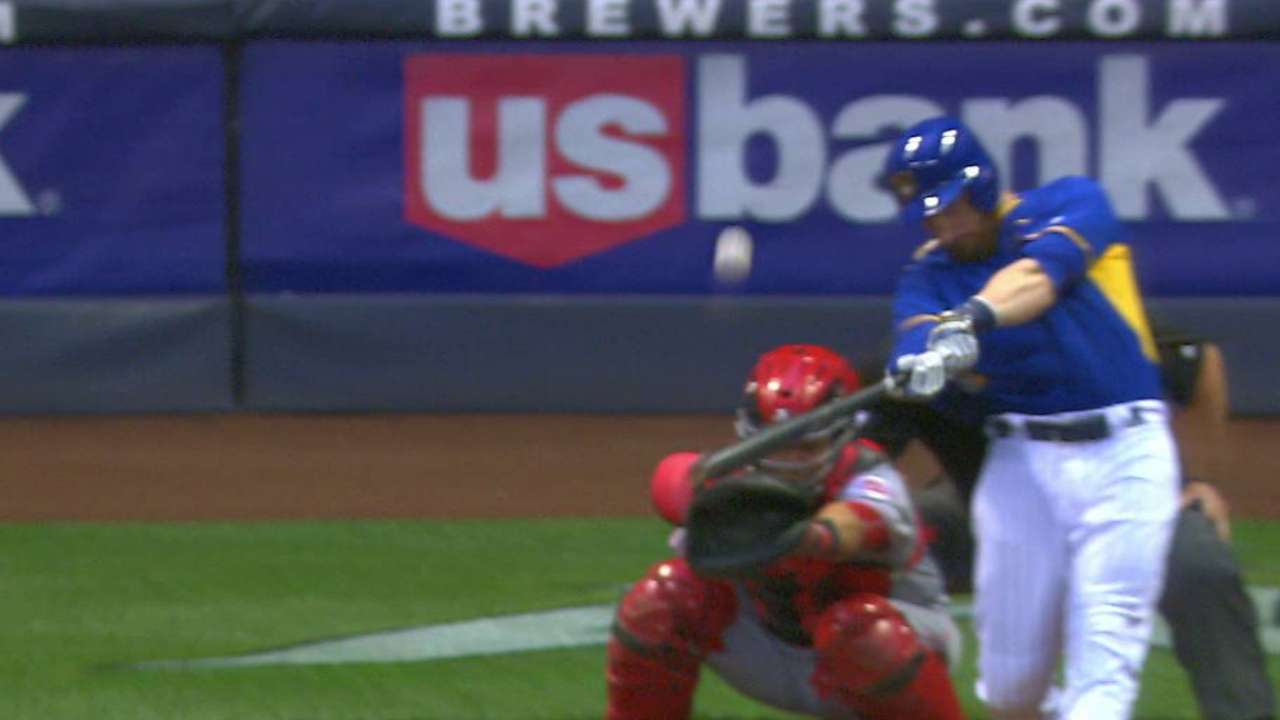 Lucroy's mammoth shot