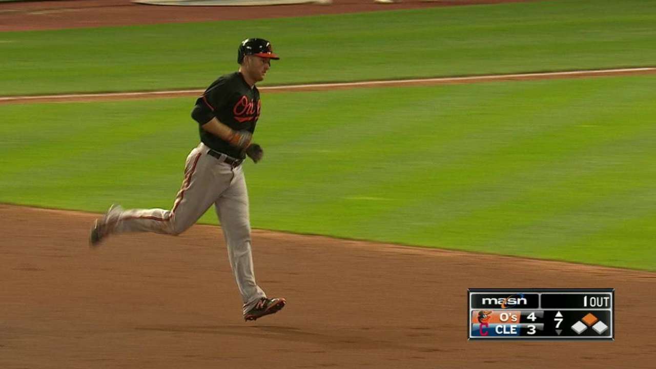 Machado, Trumbo steer O's offense in opener