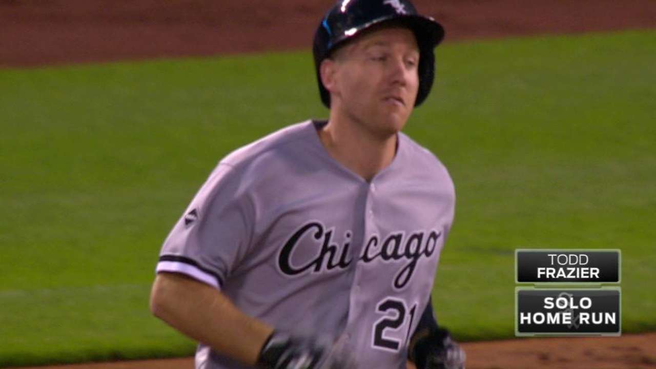 Frazier's solo home run