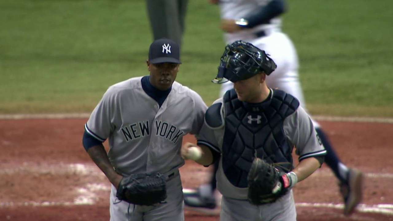 Chapman shuts the door