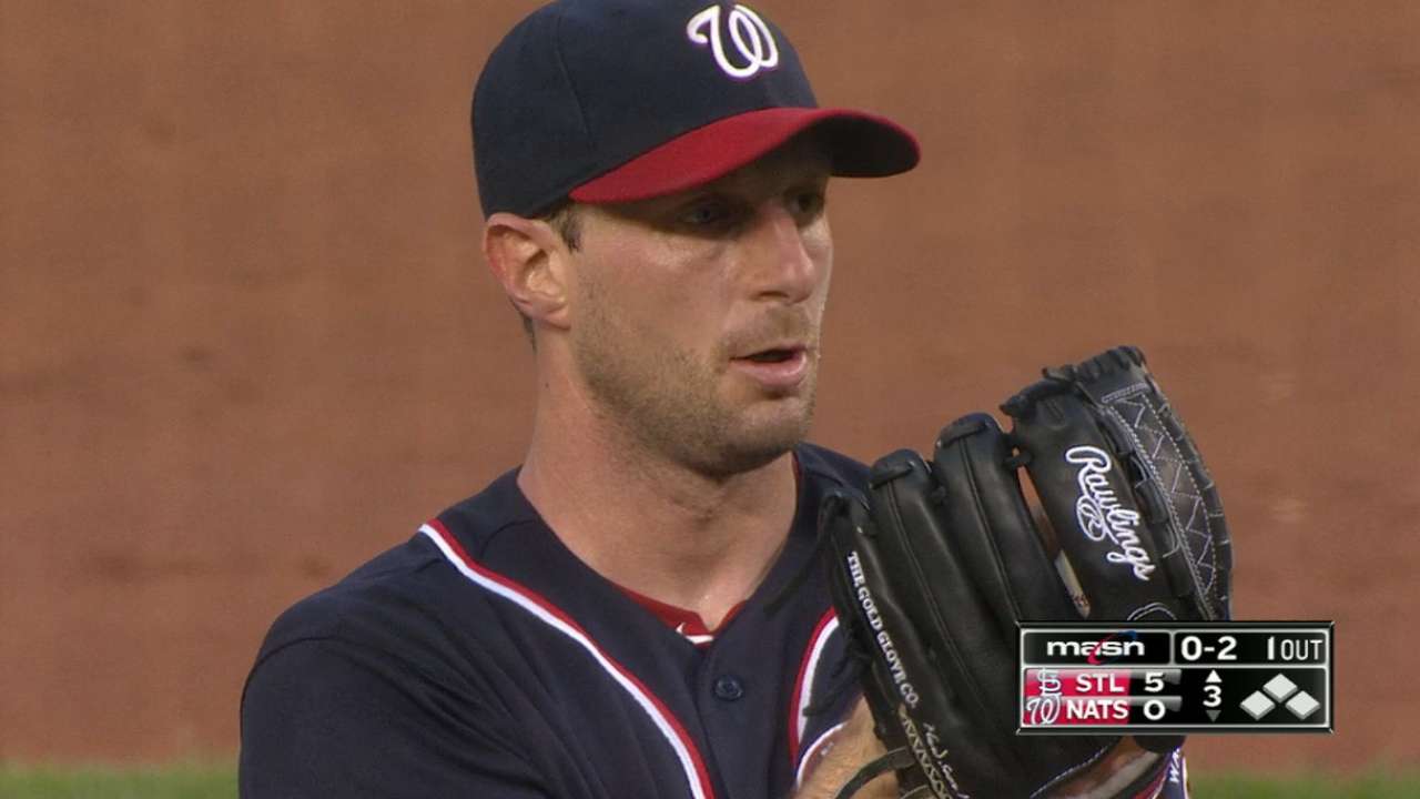 Scherzer looks on bright side after odd outing