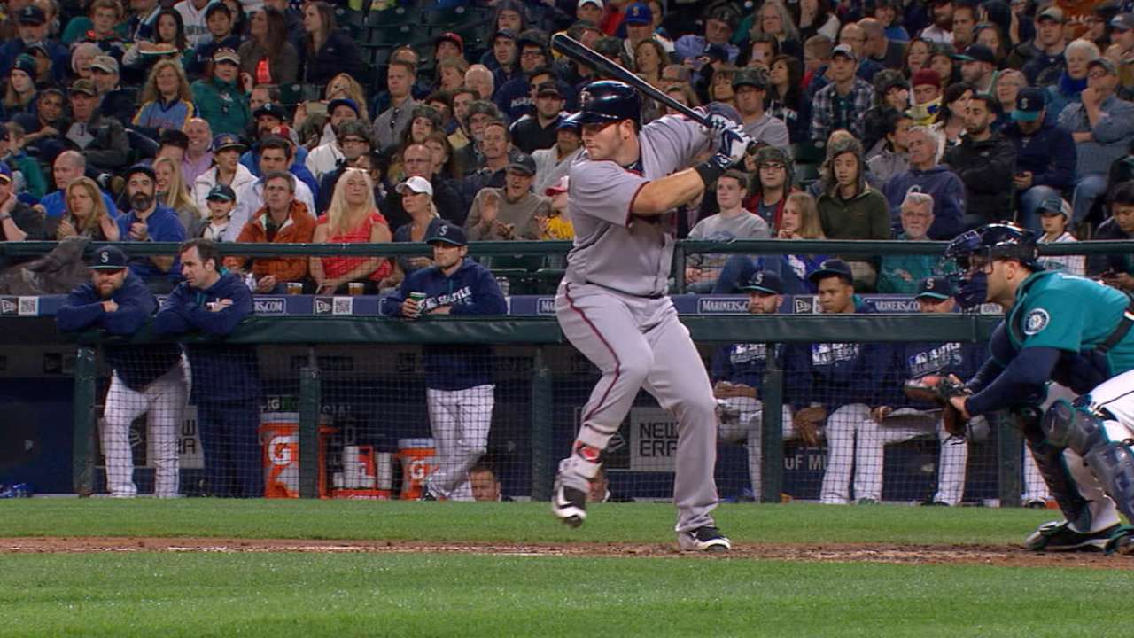 Twins plate five in the 3rd
