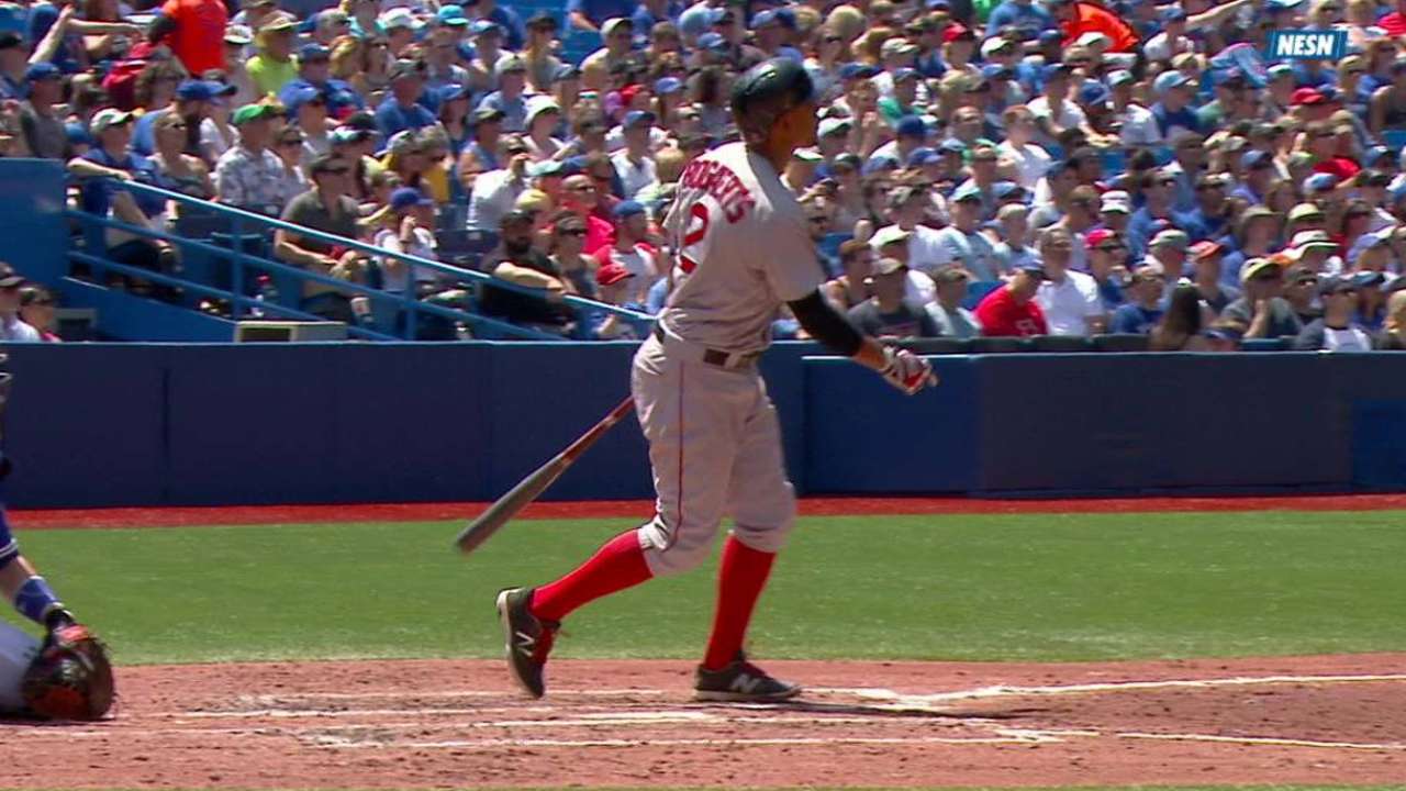 Bogaerts' solo home run