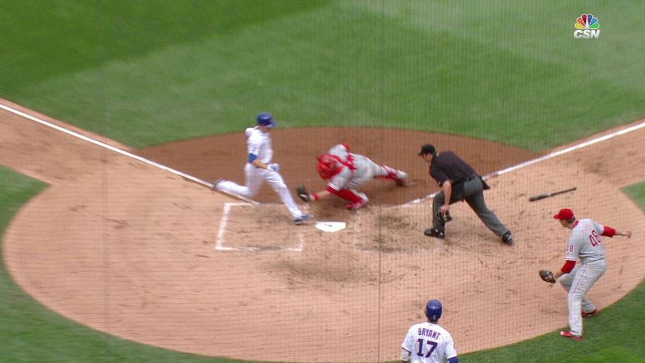 Galvis nabs Hendricks at home
