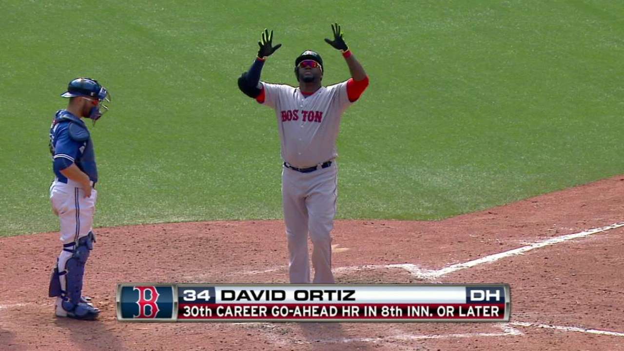 Ortiz's go-ahead homer