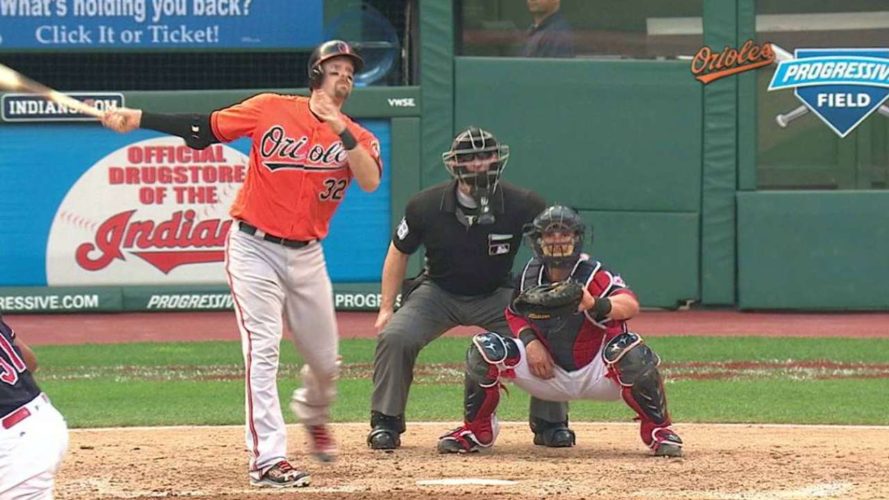 Wieters' RBI double