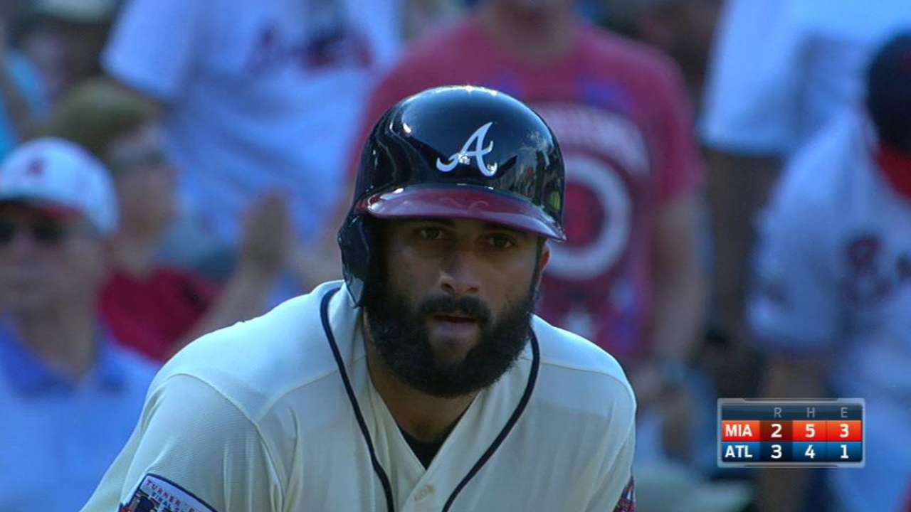 Markakis' RBI single