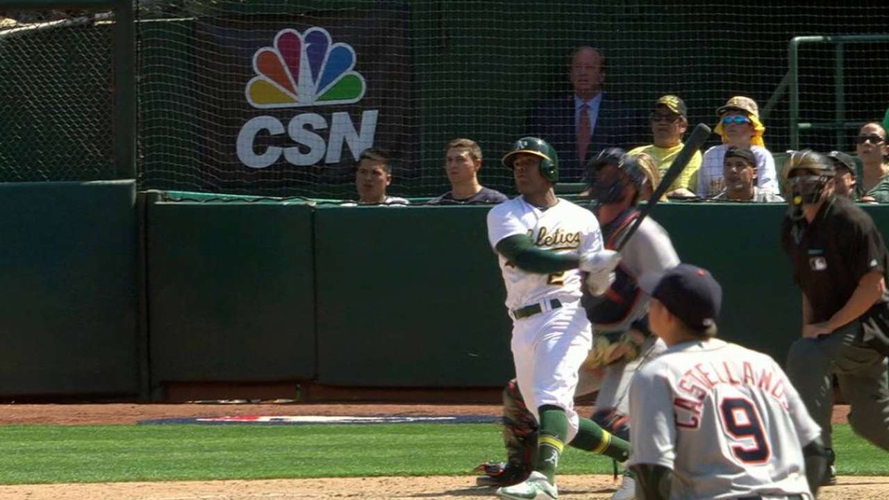 Davis' two-run home run