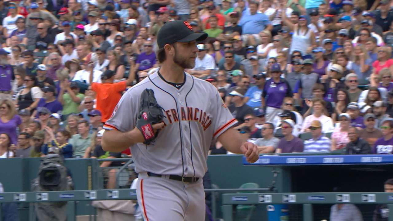 Bumgarner goes six solid innings