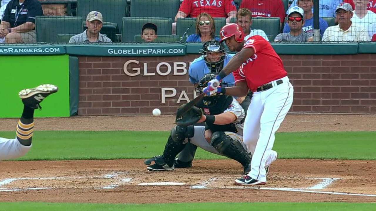 Beltre's two-run moonshot