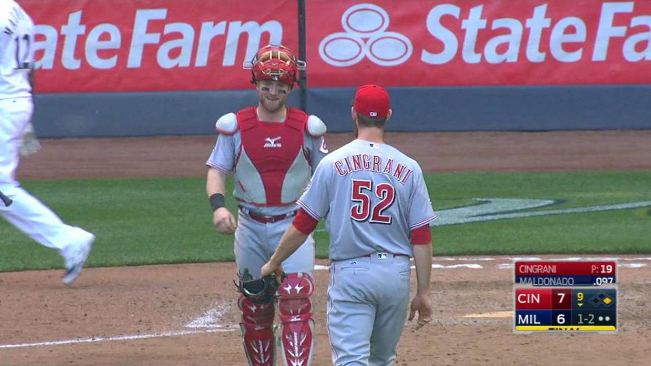 Cingrani, Ohlendorf sharing closing duties