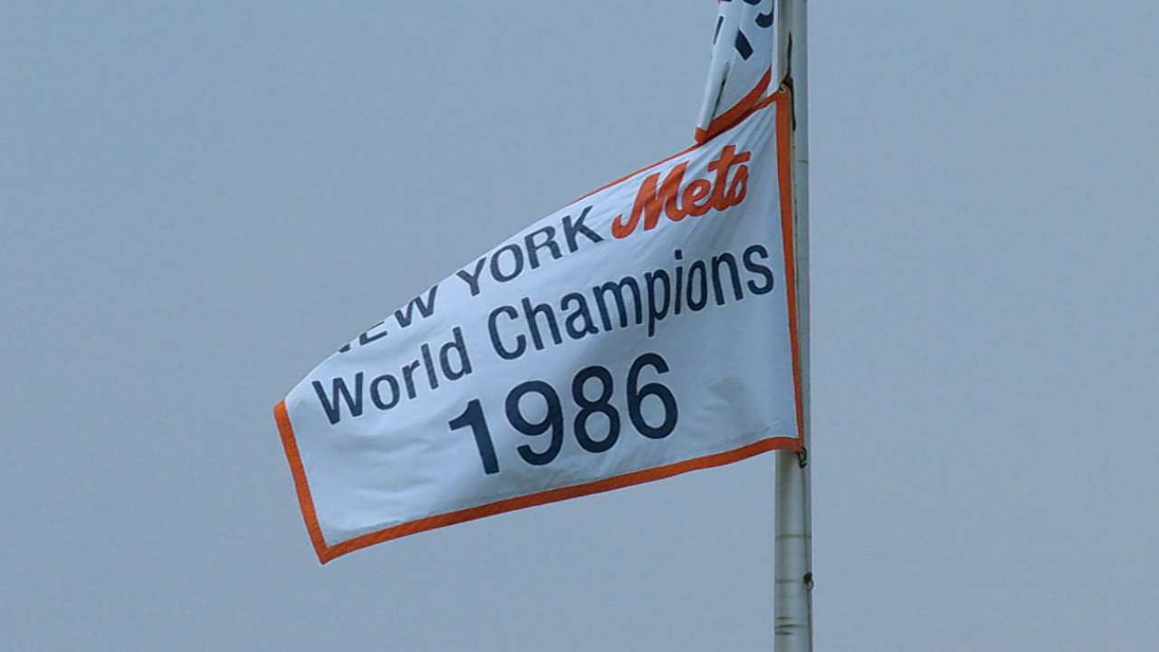 Thirty years later, Mets celebrate '86 champs