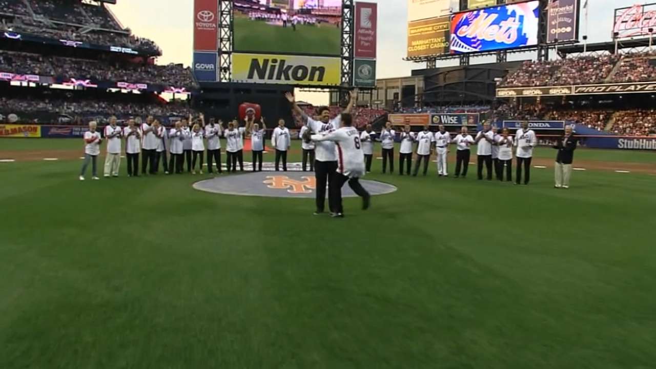 Orosco's first pitch