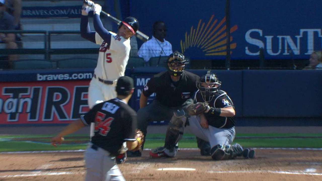 Chen strikes out Freeman