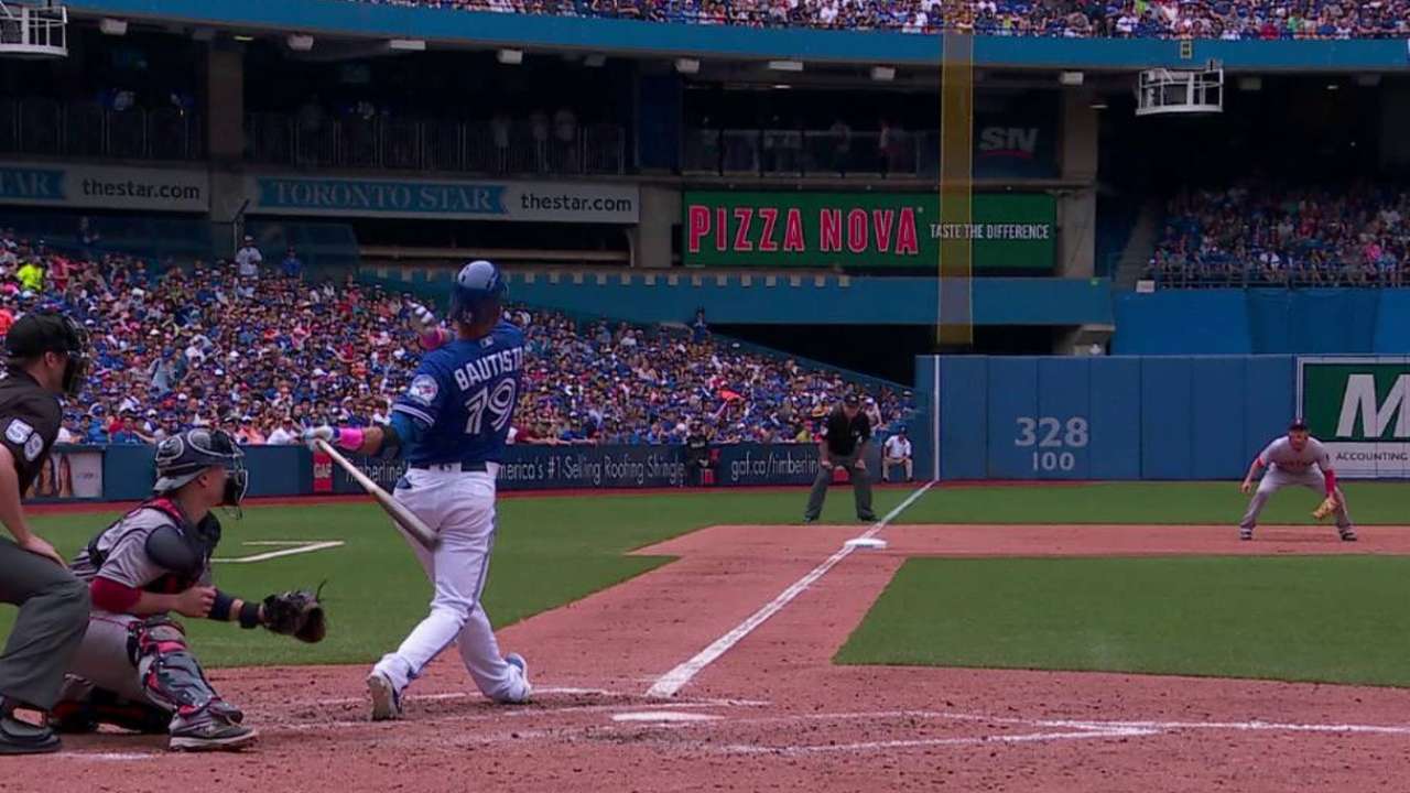Bautista's two-run blast