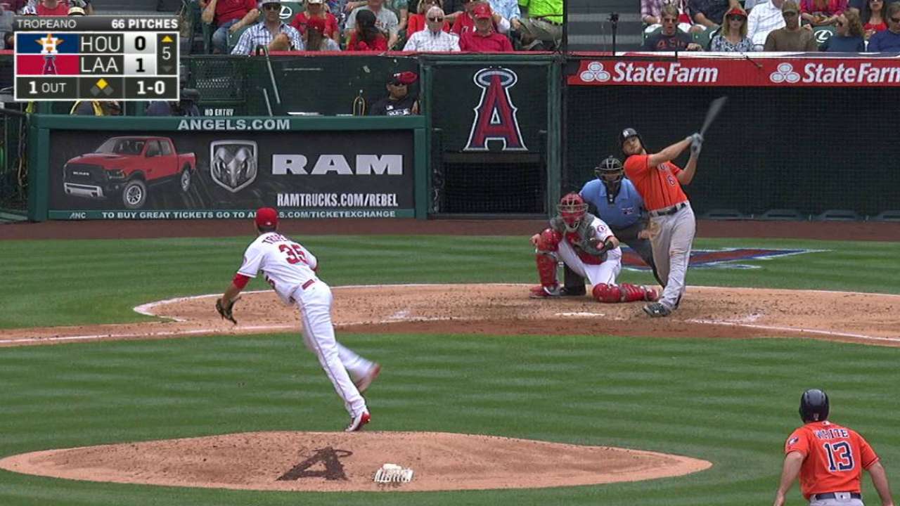 Marisnick's two-run homer