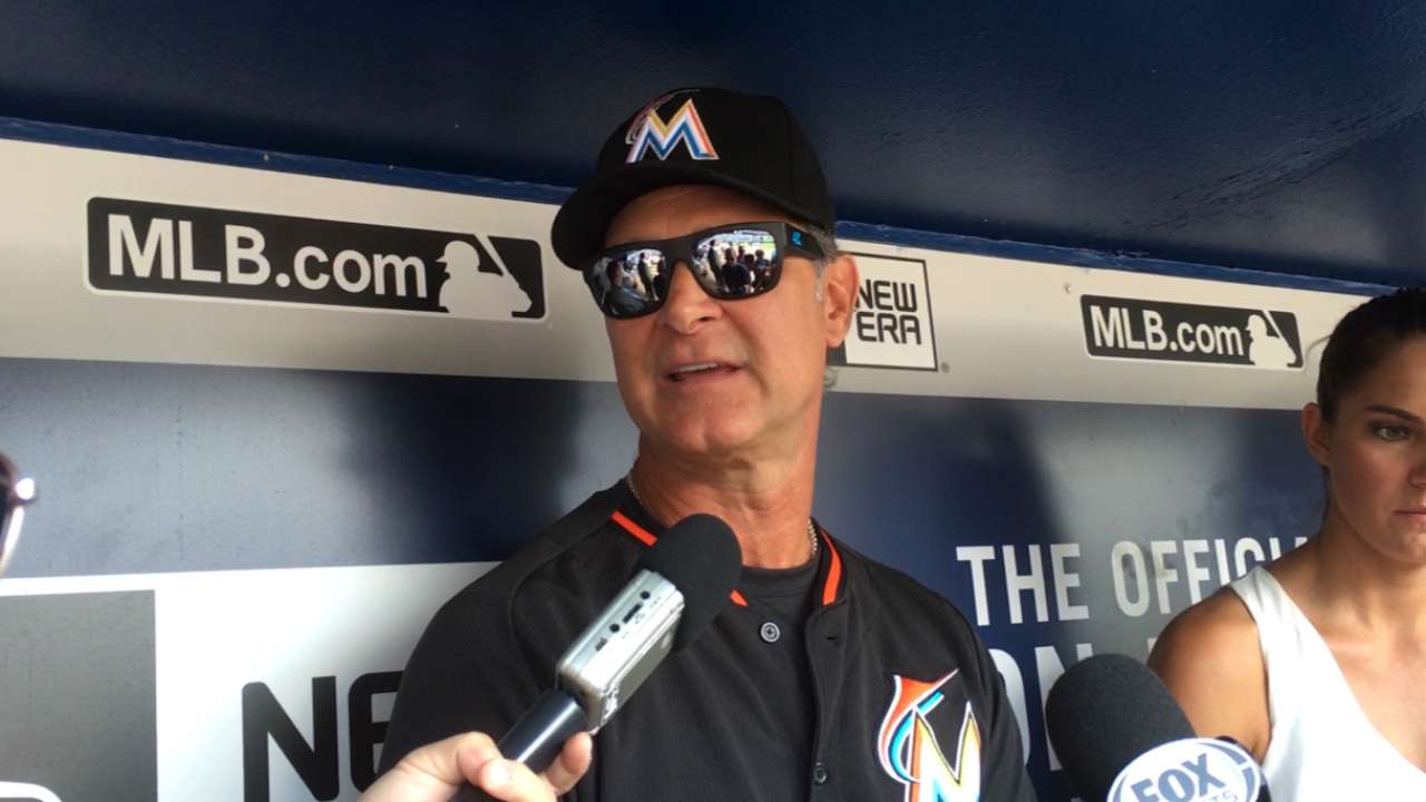 Giancarlo takes BP, hopes to return next series