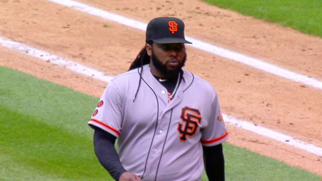 Giants turn double play