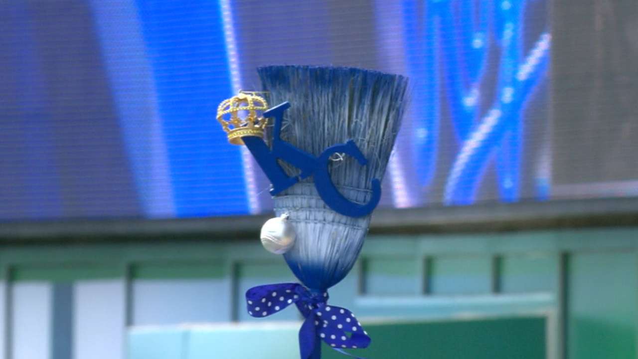 Royals get sweep on comebacks