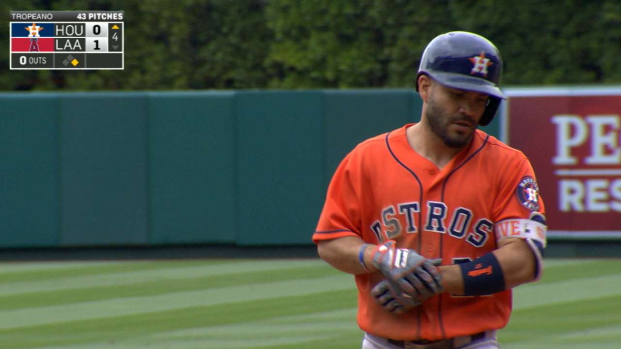 Altuve's four-hit day