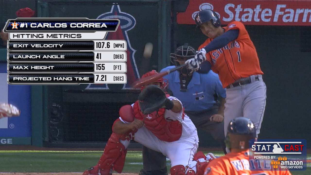 Correa caps 'best day off' with clutch homer