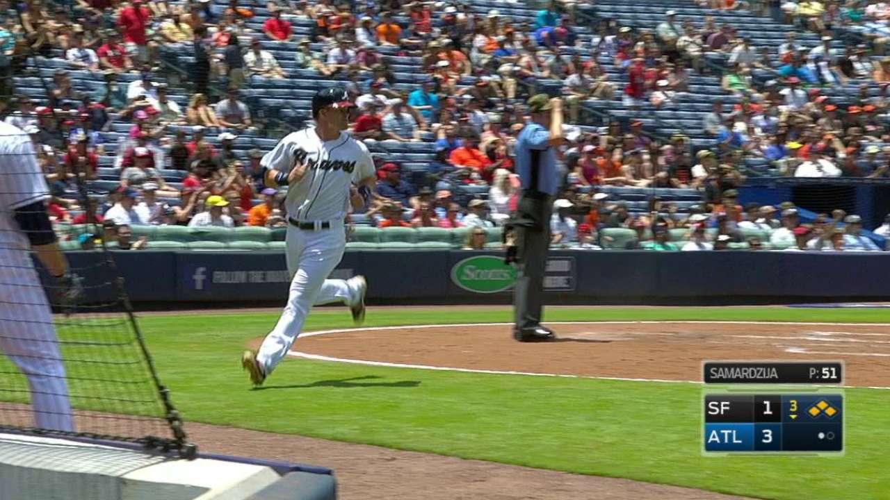 Markakis plates Beckham