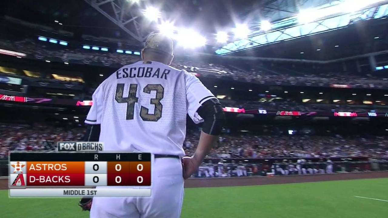 Escobar aiming to improve command