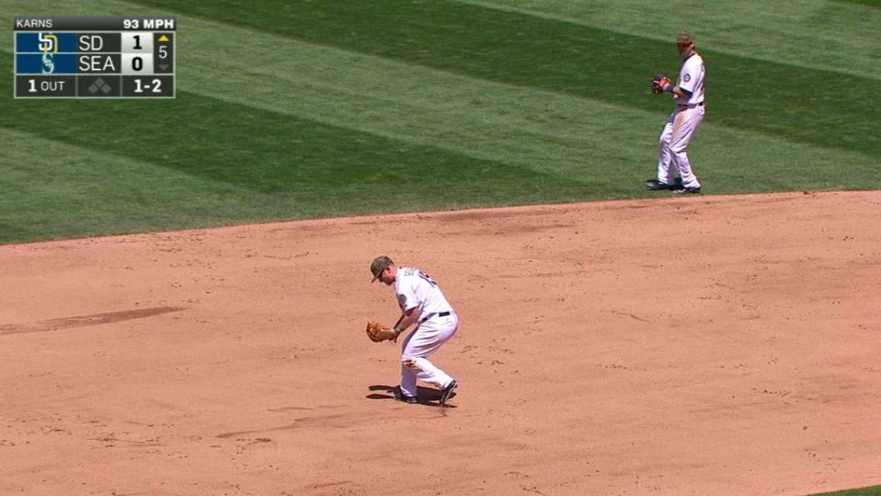 Seager grabs liner