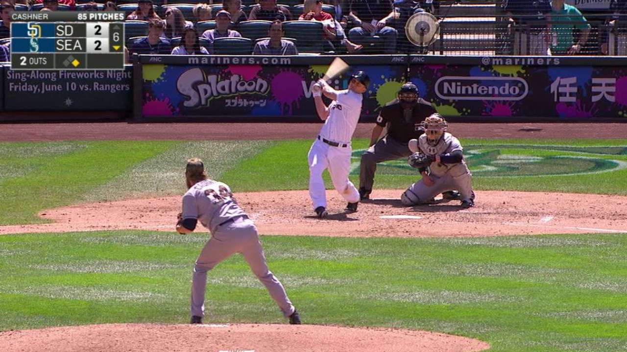 Seager's two-run blast