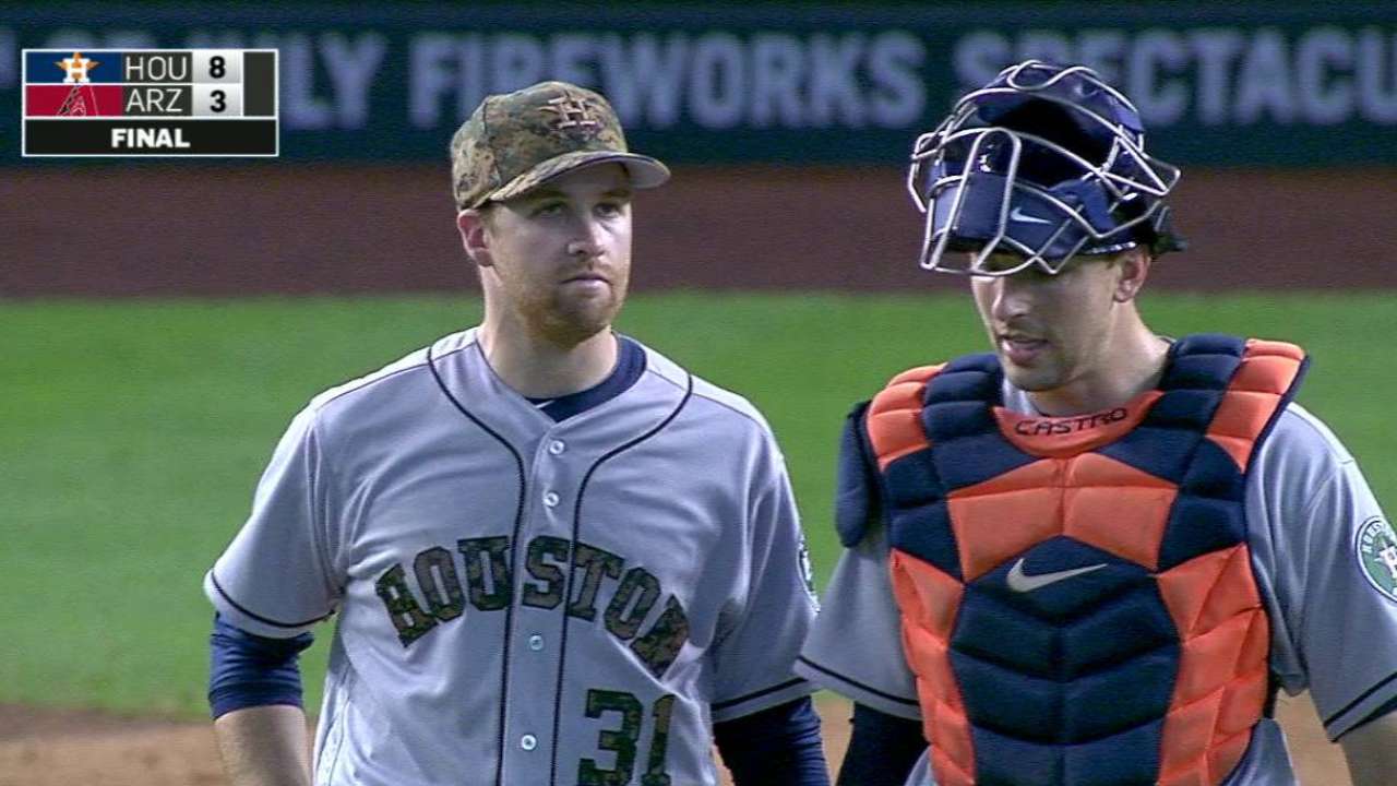 Complete gem: McHugh, bats shine in win
