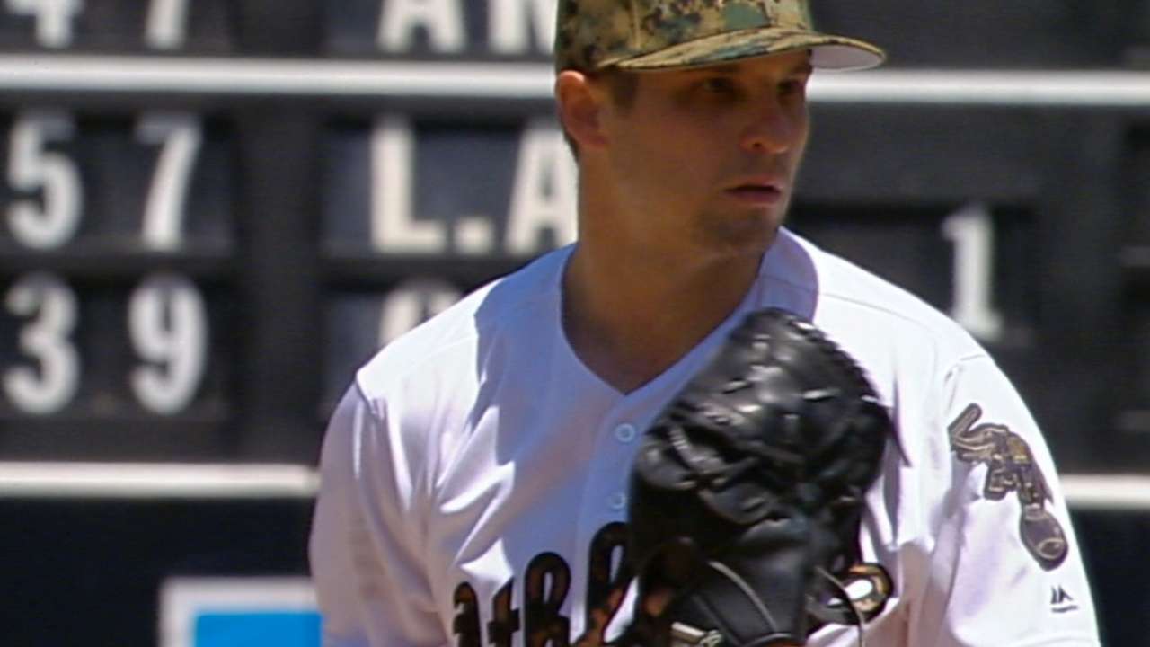 Oakland vence a Minnesota de la mano de Graveman