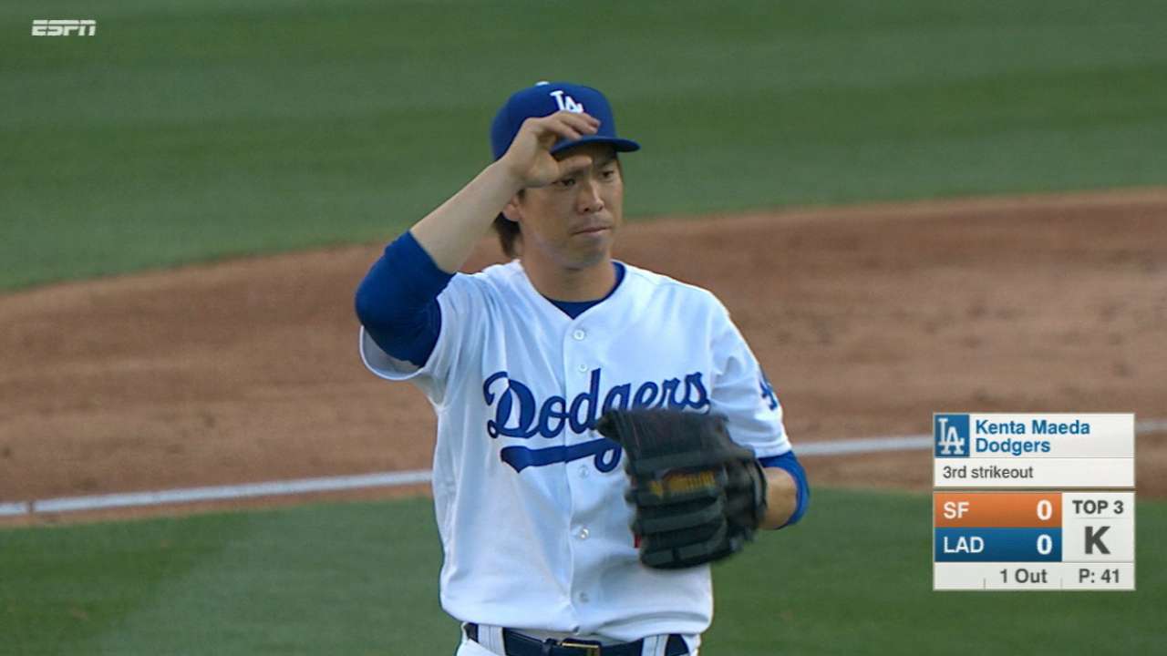 Oh Maeda! Dodger outduels Shark, sinks SF
