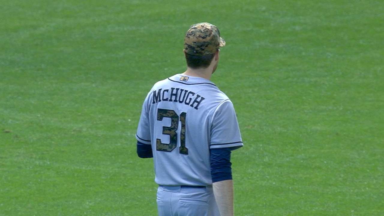 McHugh goes the distance for first career CG