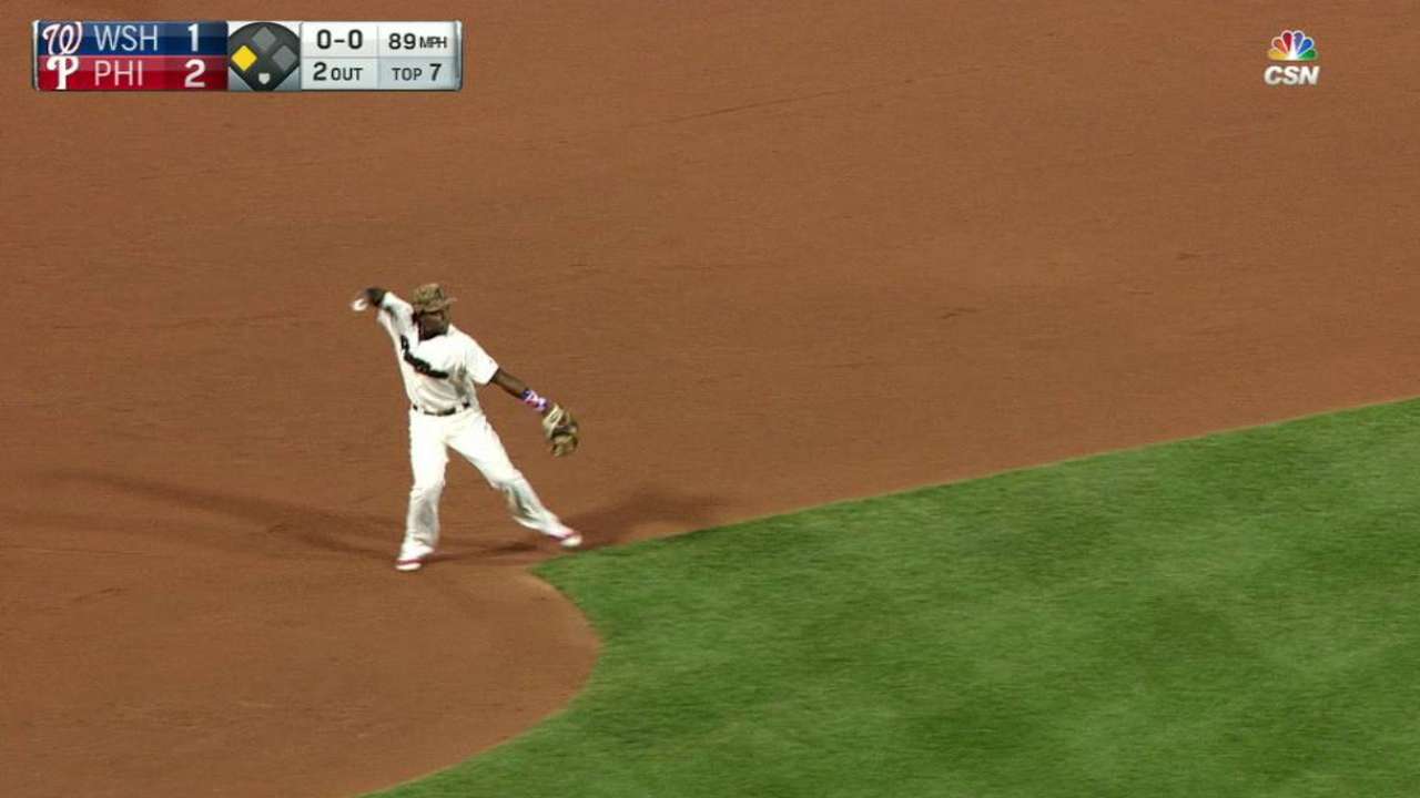 Phillies stung by Nats after strong start