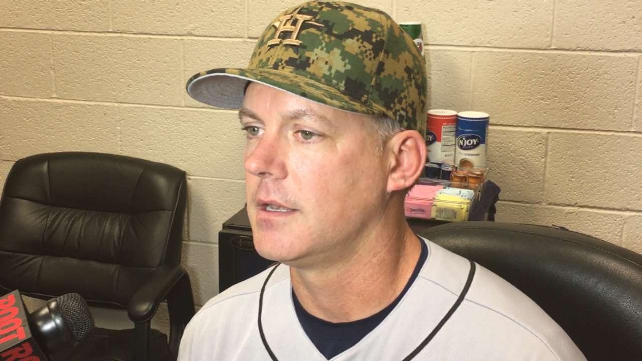Hinch on win over D-backs