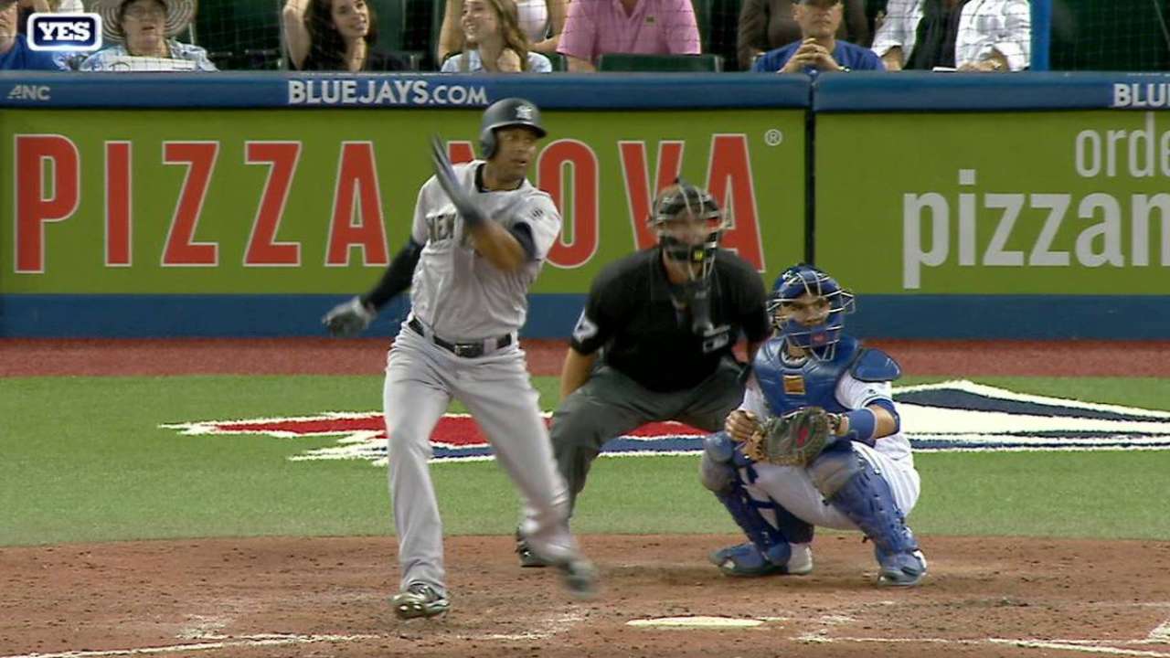Hicks' double advances Castro