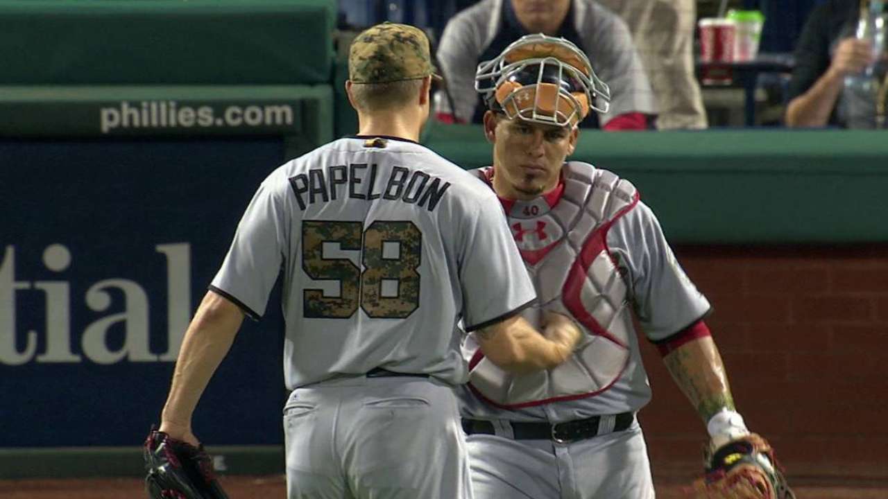 Papelbon shuts the door