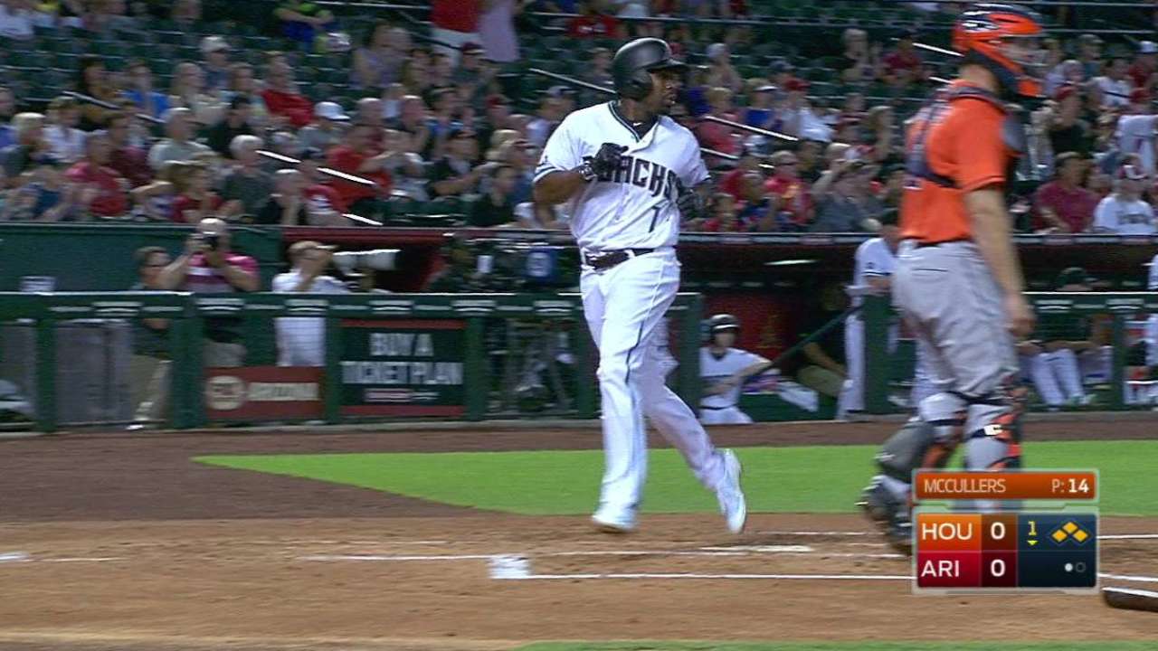 Lamb's RBI single opens scoring