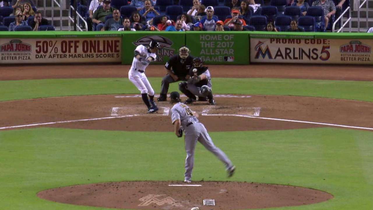 Ichiro passes Hall of Famer, then sparks Marlins