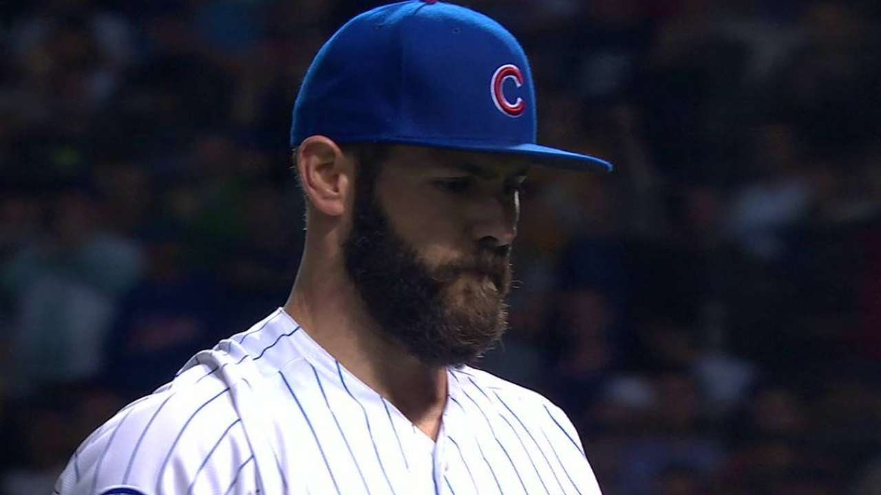 Arrieta's bases-loaded strikeout