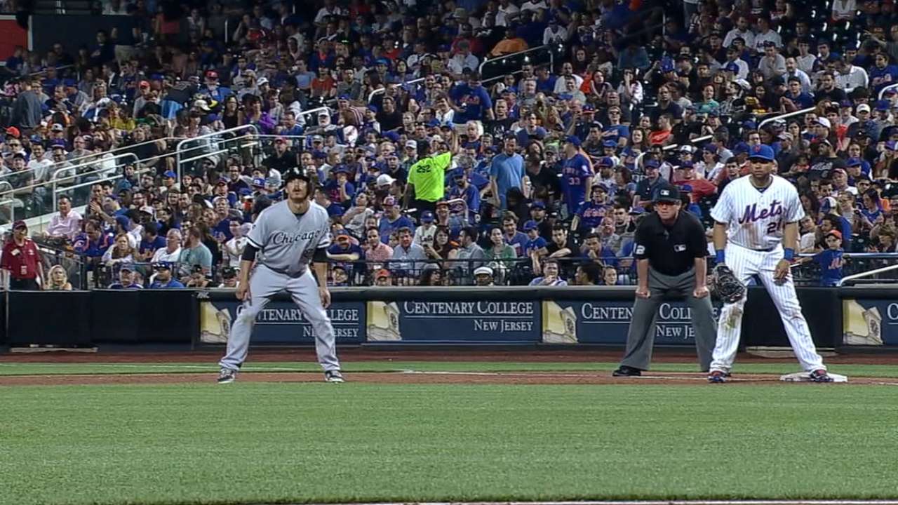 Saladino manufactures a run