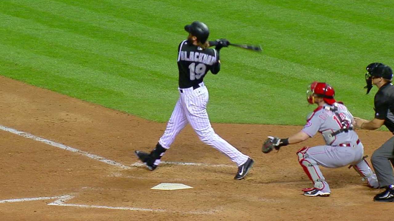 Blackmon's slam caps epic night at plate