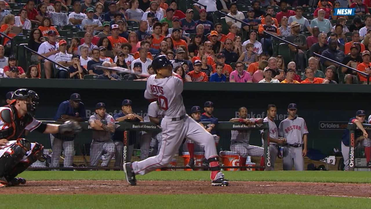 Must C: Betts hits three dingers