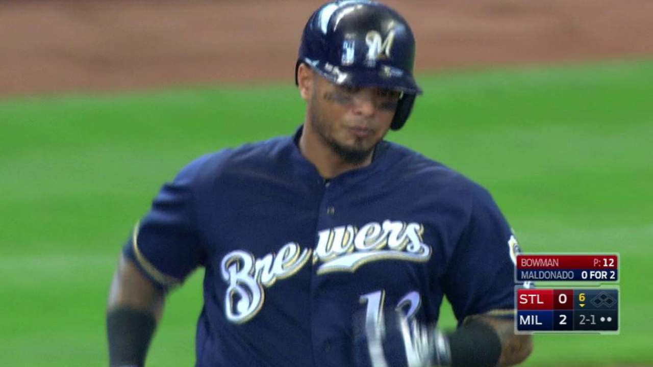 Cerveceros evitan barrida ante San Luis con joya de Zach Davies