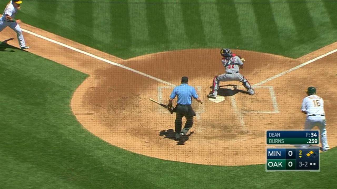 Park's heads up play
