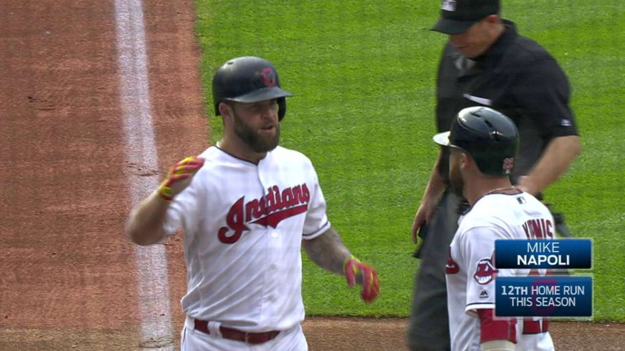 Napoli's two-run homer